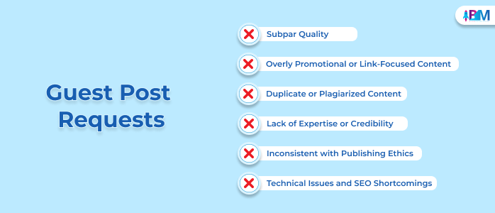 Red Flags To Avoid While Handling Guest Post Requests 